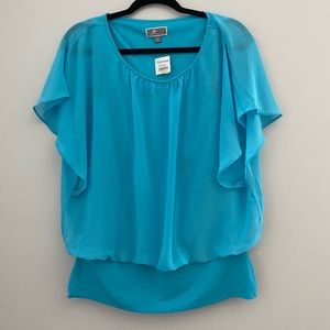 Flutter-Sleeve Top